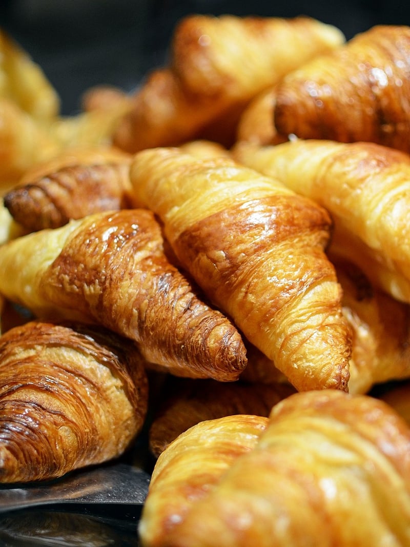 Matcha Croissants